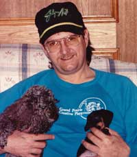 Keith with Mitzi and Heilda